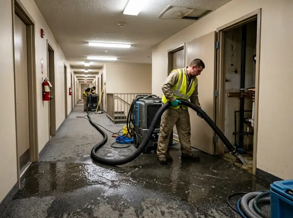 multi-unit-apartment-hallway-f-005 — frequently asked questions, Emergency Burst Pipe Water Extraction & Removal in Erda, UT